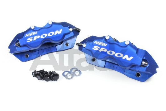 SPOON SPORTS TWIN BLOCK CALIPERS - 94-01 INTEGRA (DC2/DB8) / 92-00 CIVIC (EG6/EK4/EK9) / 01+ FIT (GD3/GE8/GK5)